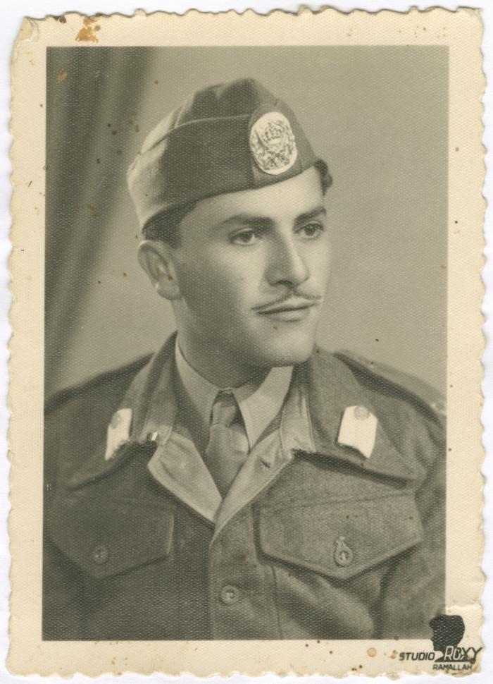 Officer Suleiman Aranki, Ramallah, 1955
