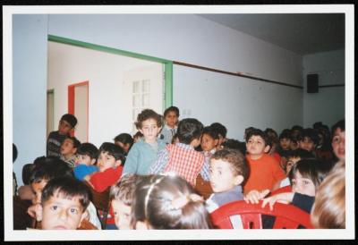 نزلاء جمعية دار اليتيم العربي، طولكرم، مطلع تسعينيات القرن العشرين