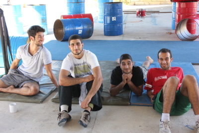 صورة من تحضيرات عرض 