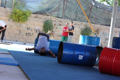 صورة من تحضيرات عرض 