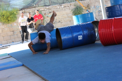 A Photograph from the Preparations PCS's Show, 'Kol Saber', 2012