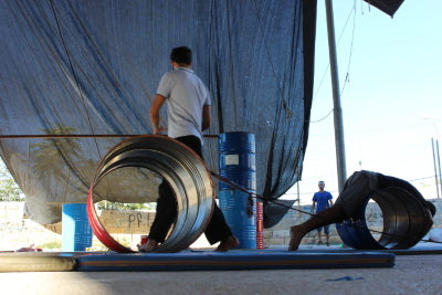 صورة من تحضيرات عرض 