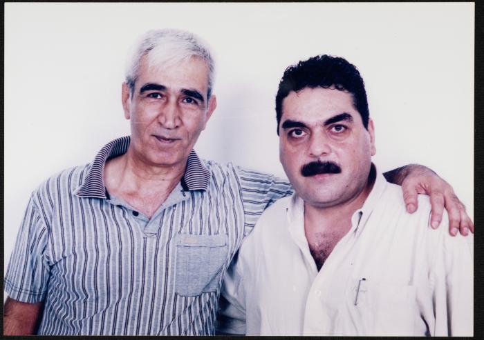 Ahmad Sa'dat with Samir Kuntar, 2006