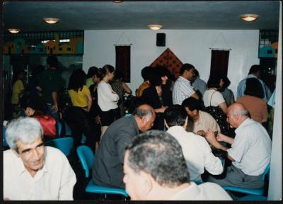 The Opening of Taboun Restaurant, Ramallah, the 1990s