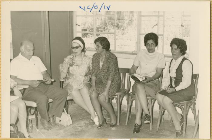The Graduation Ceremony of the 3rd Preparatory Year Students at Birzeit Girls School, 1972