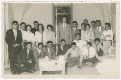 جابي برامكي ومجموعة من طلبة كلية بيرزيت، 1960-1961 