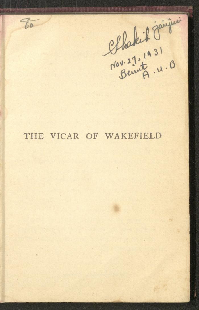 A Book Titled 