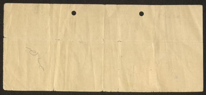 كمبيالة صادرة عن البنك البريطاني لعلي سلامة، القدس، 7 نيسان 1931 