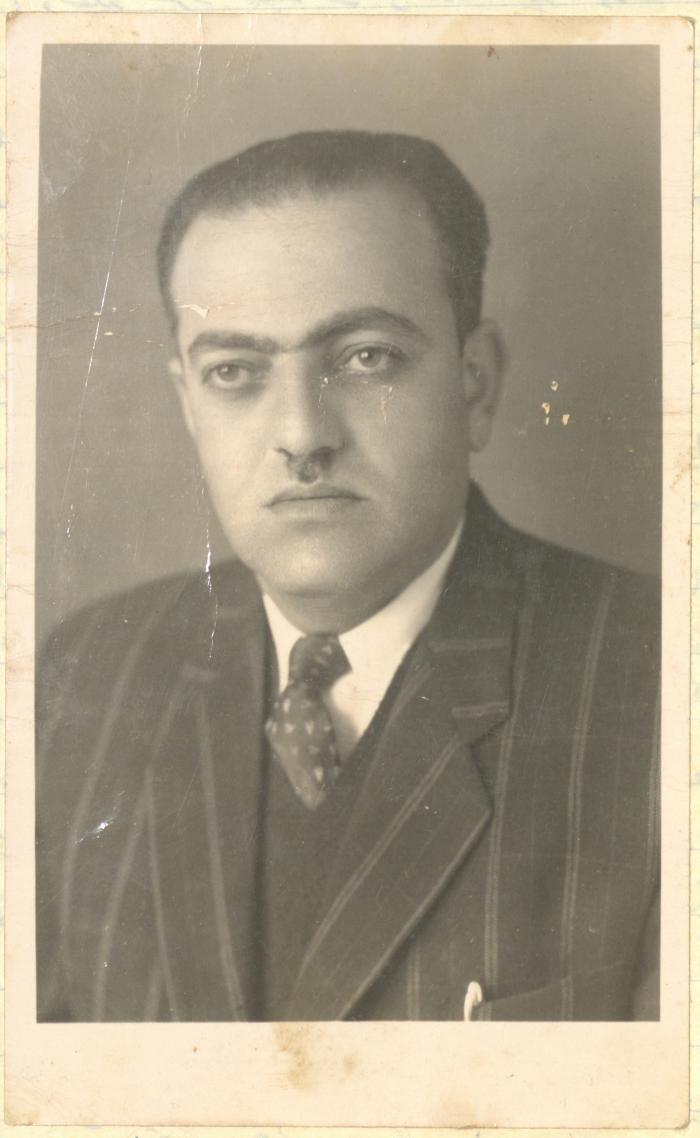 صورة شخصية لعبد اللطيف القدومي، 1950