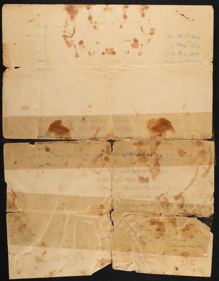 A Contract Between Asad and Abdel-Aziz al-Kabi and Abdel-Hafith Ibrahim, 1933