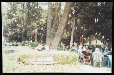 The Palestinian Women Club Iftar at Jamal Abdel-Naser Park, 2006