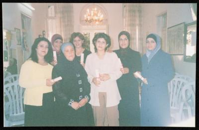 Graduation Ceremony at the Palestinian Women