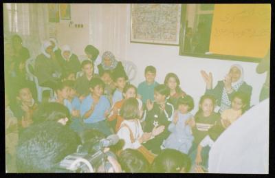 An Activity at the Palestinian Women Club, Nablus, 24 November 2002