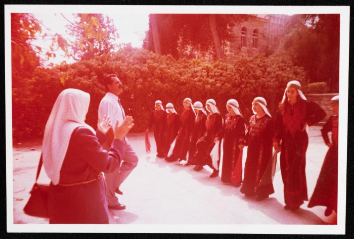 A Popular Dabkeh Competition for Children in Palestine, 1999
