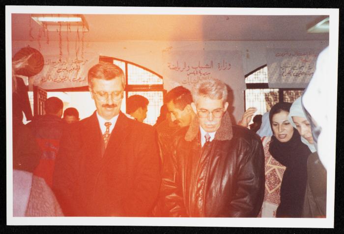 Rami al-Hamdallah Visiting the Women's Program Center in Nablus