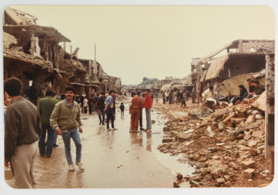 A General View of Destruction, Shatila Camp, 1980- 1989 