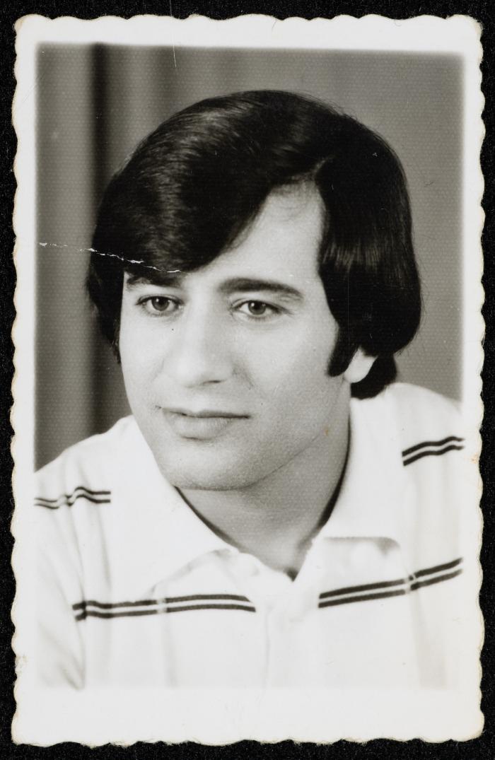 Hussein al-Mleihat's Friend Nayef abu Reeda, ad-Dhahiriya, the 1970s