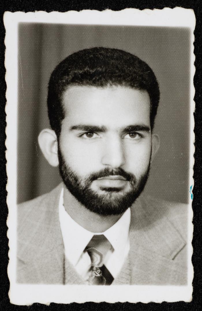 Hussein al-Mleihat's Friend Riad Rashid, Qalqilya, the 1970s