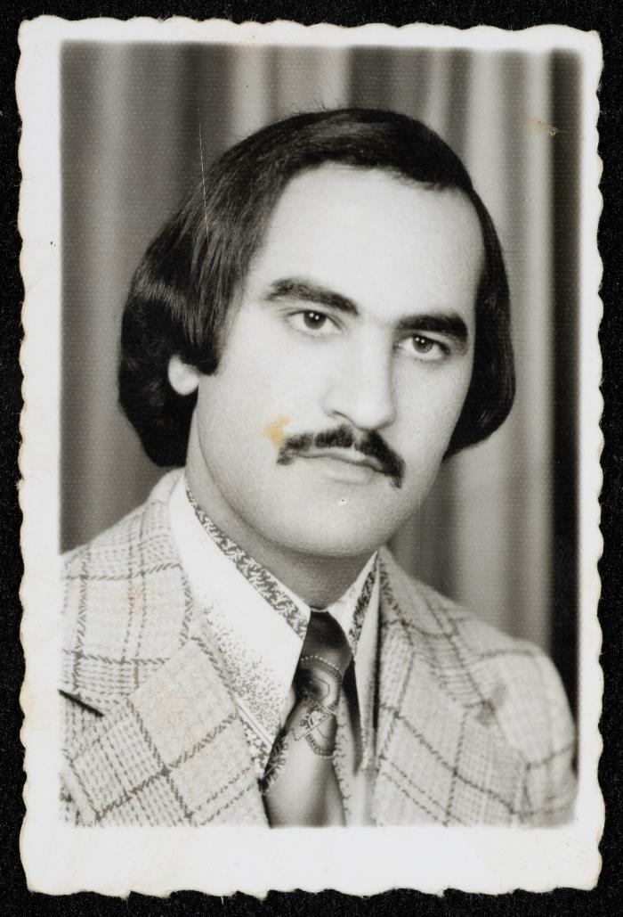 Hussein al-Mleihat's Friend Mohammad Khader Mohammad, Tammun, 1977