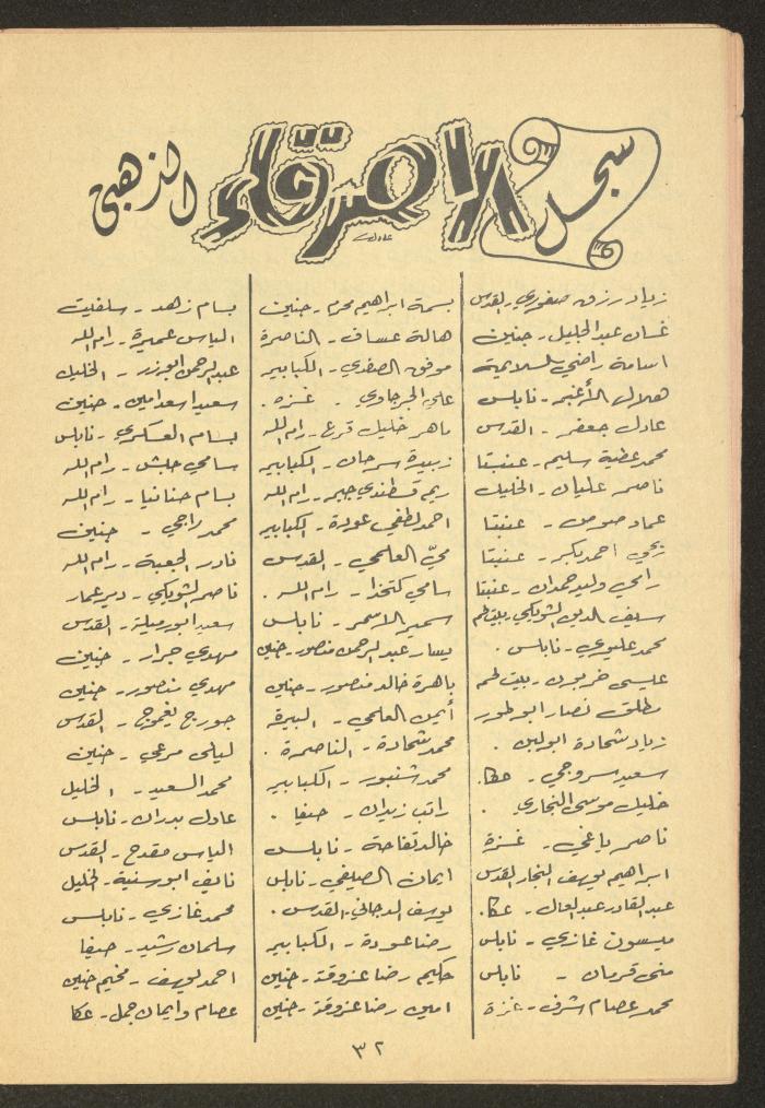 Issue 10 of Tareq Magazine, 1972 