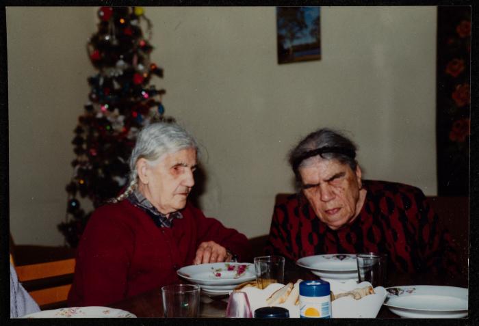 Mai Lad'a and a Beneficiary, House of Hope Association, the 1990s 