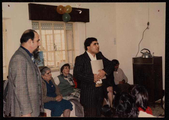 A House of Hope Association's Blind Person, the 1990s 