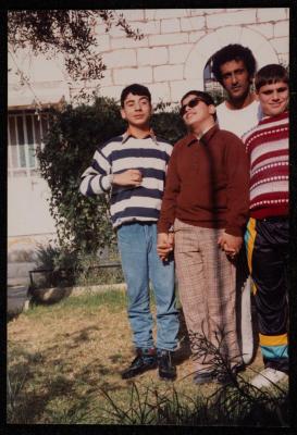 Blind People with Their Caretaker, House of Hope Association, the 1990s 