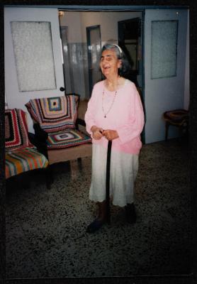 A Blind Person, House of Hope Association, the Late 1990s 