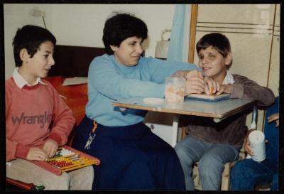 A Group of People with Special Needs, the 1980s 
