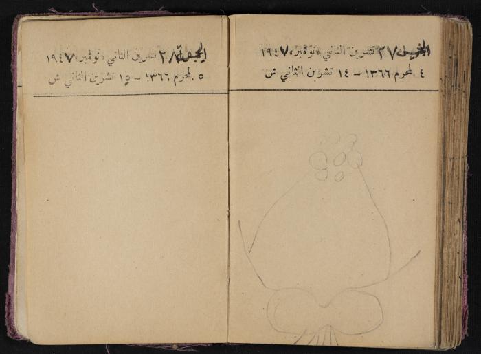 The Diaries of Fandi Mhanna, Buqei'a- Upper Galilee, 1946-1947