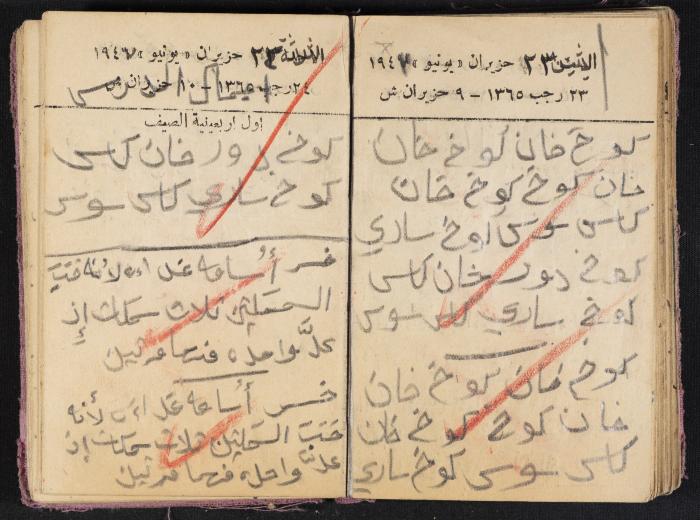 The Diaries of Fandi Mhanna, Buqei'a- Upper Galilee, 1946-1947