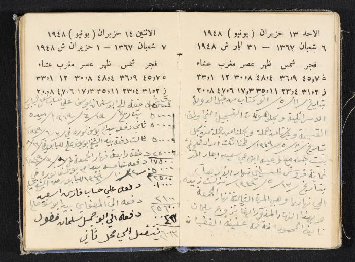 The Diaries of Fandi Mhanna, Buqei'a- Upper Galilee, 1948-1950
