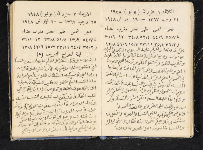 The Diaries of Fandi Mhanna, Buqei'a- Upper Galilee, 1948-1950