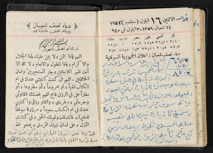 The Diaries of Fandi Mhanna, Buqei'a- Upper Galilee, 1951-1952