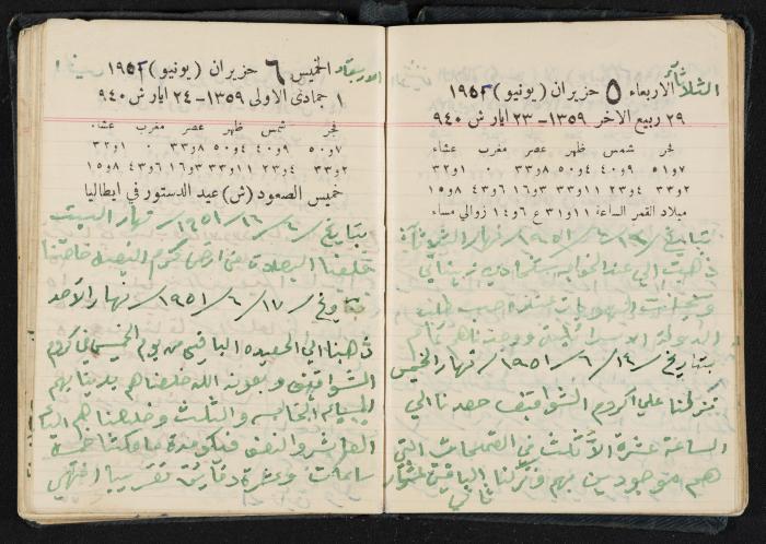 The Diaries of Fandi Mhanna, Buqei'a- Upper Galilee, 1951-1952