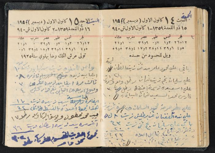 The Diaries of Fandi Mhanna, Buqei'a- Upper Galilee, 1951-1952