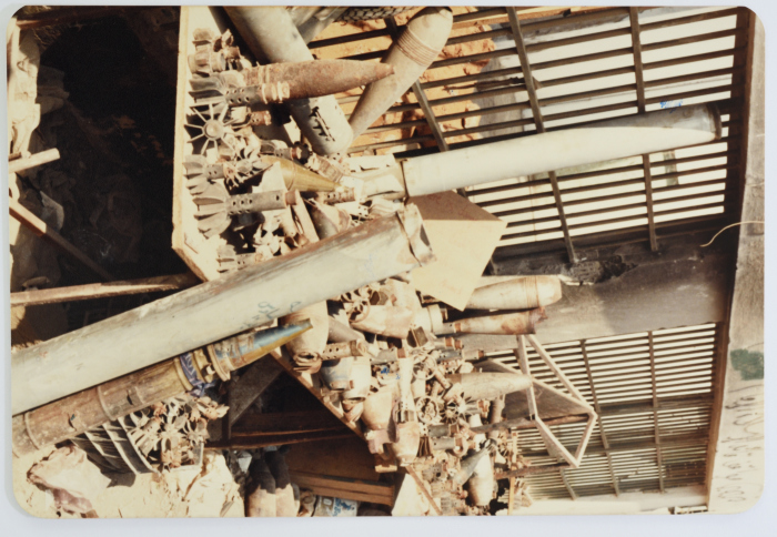Shell Remnants, Burj al-Barajneh Camp, 1985- 1986
