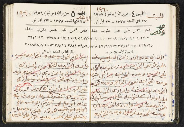The Diaries of Fandi Mhanna, Buqei'a- Upper Galilee, 1960 and 1970 