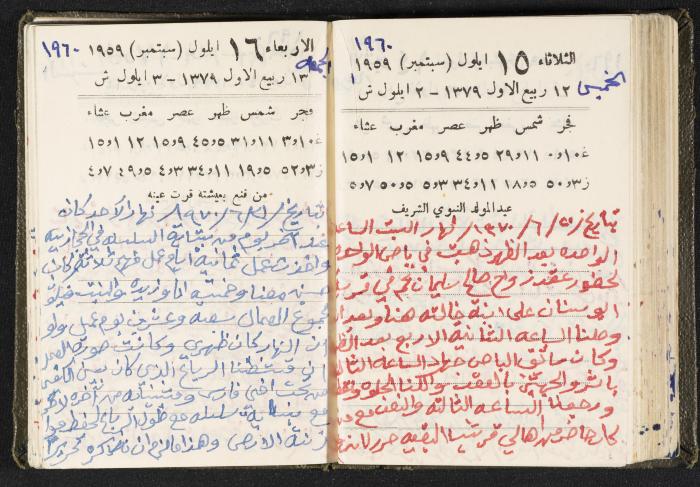 The Diaries of Fandi Mhanna, Buqei'a- Upper Galilee, 1960 and 1970 