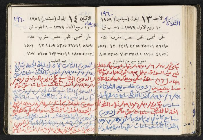 The Diaries of Fandi Mhanna, Buqei'a- Upper Galilee, 1960 and 1970 