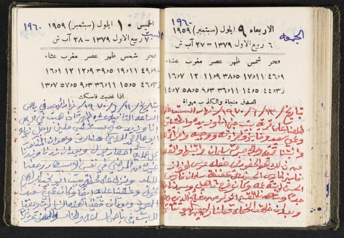 The Diaries of Fandi Mhanna, Buqei'a- Upper Galilee, 1960 and 1970 