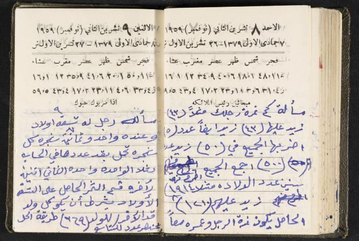 The Diaries of Fandi Mhanna, Buqei'a- Upper Galilee, 1960 and 1970 