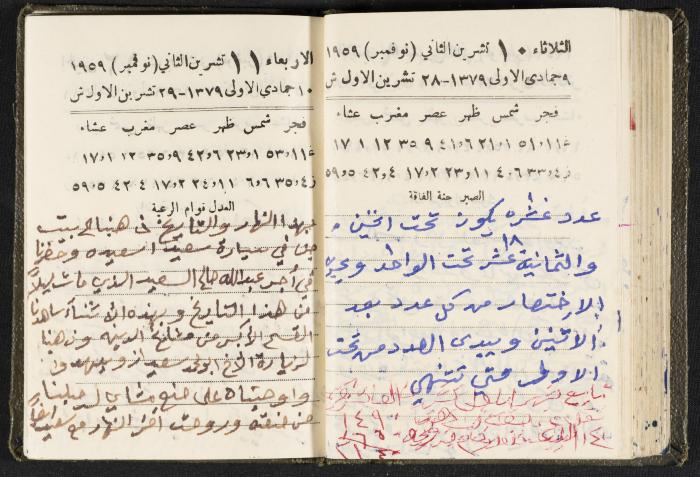 The Diaries of Fandi Mhanna, Buqei'a- Upper Galilee, 1960 and 1970 