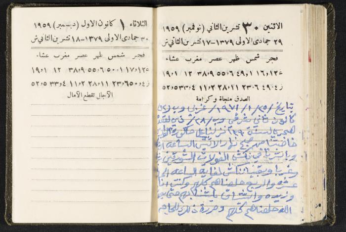 The Diaries of Fandi Mhanna, Buqei'a- Upper Galilee, 1960 and 1970 