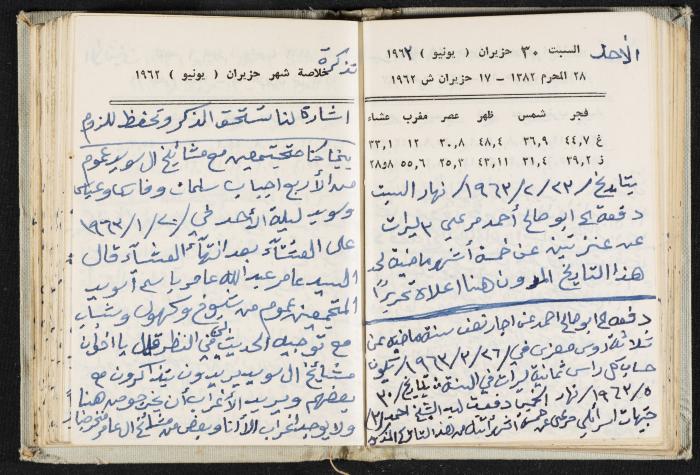The Diaries of Fandi Mhanna, Buqei'a- Upper Galilee, 1962-1963