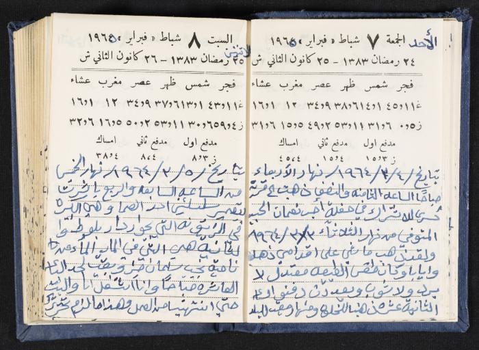 The Diaries of Fandi Mhanna, Buqei'a- Upper Galilee, 1964-1965