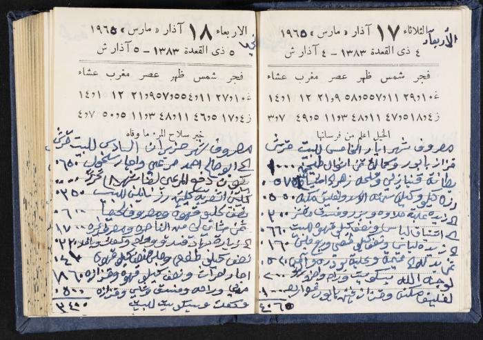 The Diaries of Fandi Mhanna, Buqei'a- Upper Galilee, 1964-1965