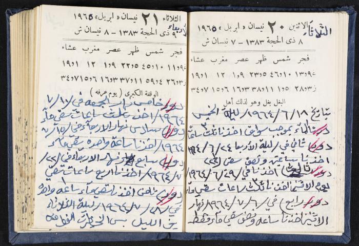 The Diaries of Fandi Mhanna, Buqei'a- Upper Galilee, 1964-1965