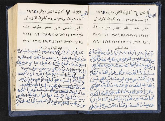 The Diaries of Fandi Mhanna, Buqei'a- Upper Galilee, 1964-1965