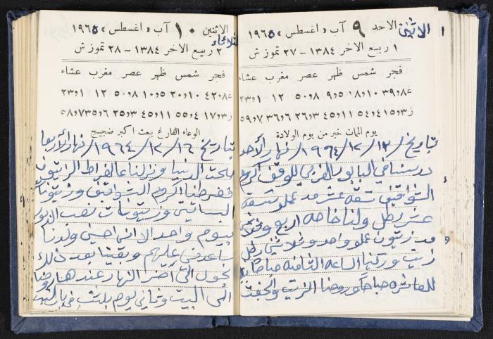 The Diaries of Fandi Mhanna, Buqei'a- Upper Galilee, 1964-1965